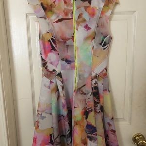 Ted Baker London Dresses - Ted Baker Jeneyy Electric Daydream Scuba dress szS Ted Baker London Dresses - Ted Baker Jeneyy Electric Daydream Scuba dress szS